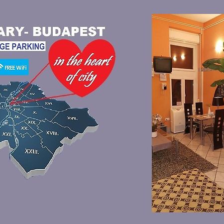 Apartment In The Center Of Budapest -Free Garage Parking Eksteriør billede